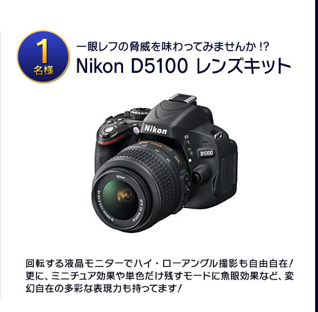 NIKON D5100����󥺥��å�