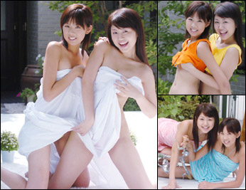 着エロ宣言!! はるき&なつみ HB写真集