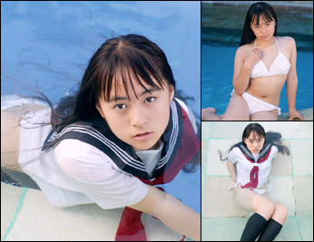 制服日和Jr. 南国編 まお12歳 小林万桜写真集
