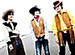 the pillows