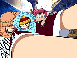 ワンピース 第102話 遺跡と迷子 ビビと仲間と国のかたち アニメ パソコンでもスマホでも 動画を見るならshowtime ショウタイム