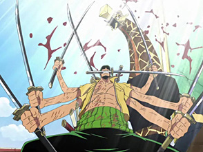 ワンピース 第300話 鬼神ゾロ 気迫が見せた阿修羅の化身 アニメ パソコンでもスマホでも 動画を見るならshowtime ショウタイム