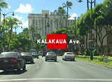 WORLD STREET　ハワイ Kalakaua Ave.（カラカウア・アベニュー)